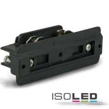 ISOLED 3 fázisú lineáris összekötő, áramvezető, fekete műhely lámpa