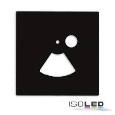 ISOLED Fedél Sys-Wall68 115606 lámpához fekete 38° világítás