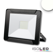 ISOLED LED fényveto 30 W, semleges fehér, fekete, IP65 kültéri világítás