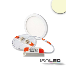 ISOLED LED mélysugárzó Flex 8W, prizmás, 120°-os, lyuklyukkivágás 50-100mm, melegfehér , 120°, melegfehér világítás