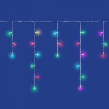  iSparkle LED-es jégcsap fényfüzér, SMART, RGB, 108 LED, IP44 karácsonyfa izzósor