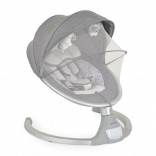  Iswing elektromos hinta, 9 kg, 5seb., szúnyoghálóval EZÜST babahinta