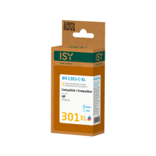 Isy HP No. 301Xl - utángyártott tintapatron, színes (Ihi1301Cxl) nyomtatópatron & toner