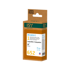 Isy HP No. 652 utángyártott tintapatron, színes  (Ihi1652C) nyomtatópatron & toner