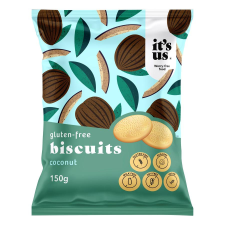 It's Us Kókuszos vegán keksz (gluténmentes) 150 g reform élelmiszer
