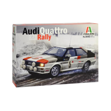 Italeri 1/24 Audi Quattro Rally sportkocsi modell makett