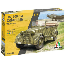  Italeri 1:35 Fiat 508 CM Coloniale with Crue (6550) makett