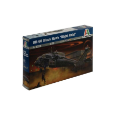  Italeri Black Hawk Night Raid helikopter műanyag modell (1:72) makett