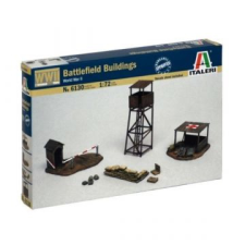 Italeri : csatatéri épületek makett, 1:72 makett