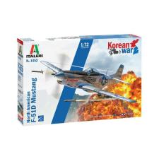  Italeri F-51D Mustang Korean War 1:72 makett repülő (1452S) makett