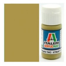 Italeri Flat Panzer Dunkelgelb 1943 (4796AP) – Matt páncélos sötétsárga makett festék 20ml kreatív és készségfejlesztő