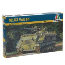 Italeri : m163 vulcan katonai jármű makett, 1:72 makett