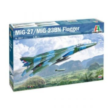 Italeri : mig-27 flogger d vadászrepülőgép makett, 1:48 makett