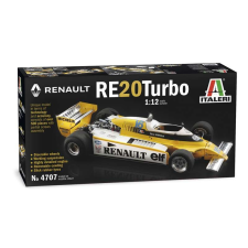 Italeri Renault RE23 Turbo F1 1:12 makett autó (4707s) makett