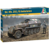 Italeri : Sd. Kfz. 251/8 Ambulance lövészpáncélos makett, 1:72