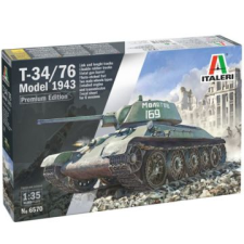 Italeri : T-34/76 Mod. 1943 prémium harckocsi makett, 1:35 (6570s) (6570s) makett
