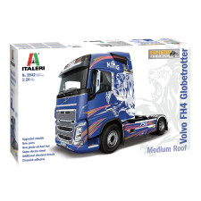 Italeri Tamiya Italeri Volvo FH4 Globetrotter XL Kamion fém modell (1:24) (510003940) autópálya és játékautó
