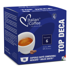 Italian Coffee Koffein mentes – Dolce Gusto Kompatibilis Kapszula (16 db) kávé
