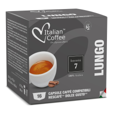 Italian Coffee Lungo (hosszú kávé) – Dolce Gusto Kompatibilis Kapszula (16 db) kávé