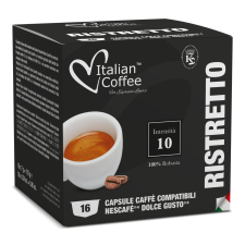 Italian Coffee Ristretto – Dolce Gusto Kompatibilis Kapszula (16 db) kávé