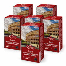 Italian Coffee Roma Cremesso / Delizio kompatibilis kapszula – 6 × 16 db kávé