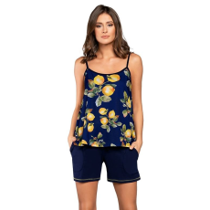italian-fashion Lemon női pizsama, sötékék S