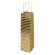 - Italtasak ECO Classic Plus 10x36x10 cm barna fóliás arany csíkos-pöttyös
