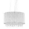ITALUX Anabella  ezüst csillár (IT-P0207-07D-F4QL) G9 7 izzós IP20
