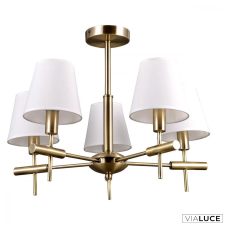 ITALUX Arany több ágú függeszték, E14, Balter, IT-MD38482-5 világítás