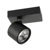 ITALUX Boniva  fekete LED mennyezeti spotlámpa (IT-SPL-2854-1B-BL) LED 1 izzós IP20