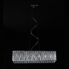 ITALUX Ezüst 1 ágú függeszték, G9, Vanessa, IT-P0282-07L-F4QL világítás