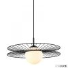 ITALUX Fekete 1 ágú függeszték, E27, Sandy, IT-MDM-4002/1 BK