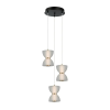 ITALUX Függeszték Fehér Tica ITALUX-PND-83949-3-BK