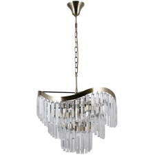 ITALUX glamour kristály függeszték sabriga antik bronz itxpnd-44544-8 világítás