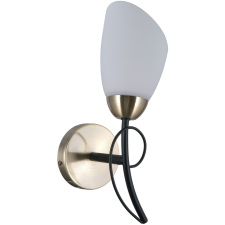 ITALUX klasszikus fali lámpa cristina antik bronz fehér fekete itxwl-6706-1 világítás