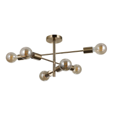 ITALUX klasszikus függeszték piansi mézédes sárgaréz itxpnd-4025-6-hbr világítás