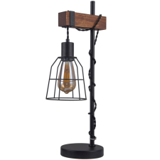 ITALUX modern asztali lámpa reda sötétbarna fekete itxtb-4793-1-l világítás