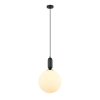 ITALUX modern függeszték aldeva fehér fekete itxpnd-02340-1l-bk