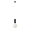 ITALUX modern függeszték aldeva fehér fekete itxpnd-02340-1m-bk