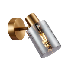 ITALUX modern spot lámpa sardo füstös sárgaréz itxspl-5581-1-bro-sg világítás