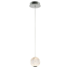 ITALUX Rosario  krómszínű LED függesztett lámpa (IT-PND-12220121-1A-CR) LED 1 izzós IP20