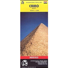 ITMB Publishing Cairo térkép ITM 1:12 500 Kairó térkép térkép