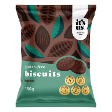 ITS US It's Us gluténmentes kakaós keksz 150 g reform élelmiszer