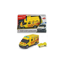 Iveco mentőautó , fénnyel és hangjelzéssel (203713014006) autópálya és játékautó