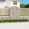  íves horganyzott vas gabion kosár 150x50x200/220 cm