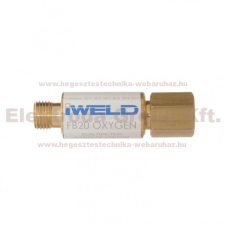 Iweld FB20 visszaégésgátló patron markolatra G1/4 Oxigén hegesztés