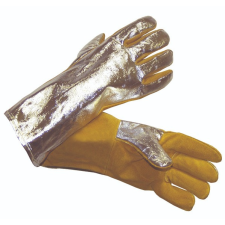 Iweld Kesztyű hegesztő, hő-lángálló - aluminizált marhabőr+kevlar "10.5"- (50WEGK1410) védőkesztyű