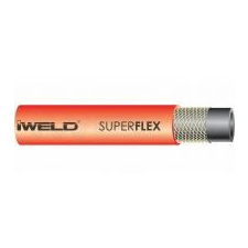 Iweld Superflex acetilén tömlő 12,5 x 3,5 mm, 1 m hűtés, fűtés szerelvény
