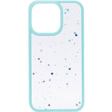 IWILL Clear Glitter Star Phone Case az iPhone 13 Pro készülékhez Blue tok és táska