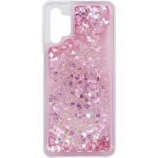 IWILL Glitter Liquid Heart Samsung Galaxy A32 5G rózsaszín tok tok és táska